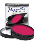 Mehron Makeup Paradise Makeup AQ Pro Size | Stage & Screen Performance, Face & Body Painting, Beauty, Cosplay, and Halloween | Water Activated Face Paint, Body Paint 1.4 oz (40 g) - Dark Pink