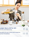 HIQILI 100ML Juniper Berry Essential Oil,100% Pure Natural Undiluted Premium - 3.38 Fl Oz