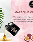 Naturevibe Botanicals Maracuja Oil 32 Ounces | 100% Pure and Natural | Great for Skin Care and Hair Care