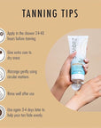 St Moriz Pre-Tan Skin Primer for Self Tanner- Exfoliating Fake Tan Primer - Preps & Primes Skin for Long-Lasting Tan - Deep Cleansing Foaming Exfoliator for Self Tan (6.76 fl oz)