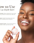 Sara Happ The Lip Slip Luxe Balm Lip Treatment - Deeply Nourish, Moisturize with Vitamins A and E, Regenerate Lips with Jojoba Seed, Macadamia & Sweet Almond Oil (0.35 Oz)