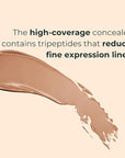M. Asam MAGIC FINISH HIGHCLASS LIQUID CONCEALER Beige (0.13 fl oz) - 4-in-1 Concealer With Mimic-Lift complex & High Coverage For Dark Circles & Blemishes, Vegan Make Up With Illuminating Pigments