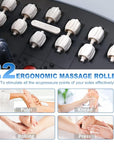 Foot spa bath massager with