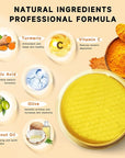 Turmeric Kojic Acid Cleansing Pads, Turmeric Face Scrub Pads Enriched with Kojic Acid, 60PCS