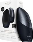 GESKE SmartAppGuided Sonic Thermo Facial Brush | 6 in 1 | Skin Cleansing | Cleansing Brush with Thermal Function | Electric Facial Massager