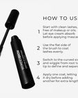 Wunderbrow Define & Lengthen Mascara, Long-lasting, Water-resistant and Smudgeproof, Vegan and Cruelty free