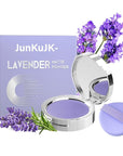 Lavender Matte Powder,Long Lasting Oil Control Lavender Setting Skin Types