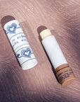 KORRES Lip Butter Stick Cocoa Butter Hydrating Lip Balm with Greek Hypericum Balsam Oil, Moisturizing Natural Shine & Subtle Tint for Soft Smooth Lips, Lip Care for Women & Men, 0.17 Oz Stick