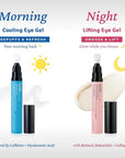 belif Aqua Bomb Lifting Eye Gel | Retinol + Collagen + Peptide for Firming & Plumping | Hyaluronic Acid for Glowy Hydration | Niacinamide for Dark Circles | Korean Skin Care