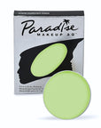 Mehron Makeup Paradise Makeup AQ Refill Size | Stage & Screen Performance, Face & Body Painting, Beauty, Cosplay, and Halloween | Water Activated Face Paint, Body Paint .25 oz (7 ml) - Pastel Green
