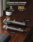 GLAKER Hair Clippers for Men Professional, Cordless Clippers for Hair Cutting, Mens Hair Clippers and Trimmer Kit for Barber with LED Display 15 Guide Combs