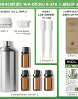 HIQILI Australian Tea Tree Essential Oil for Nail Repair, Hair Care, Add to Shampoo, Shower Gel, Foot Soak - 32 Fl Oz