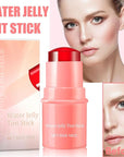 Milk Cooling Water Jelly Tint, Jelly Blush Stick Makeup Jelly Tint, Milk Jelly Blush, Cruelty Free, Blush Stick for Cheeks and Lips