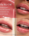 Nature Republic HONEY MELTING LIP (07 LYCHEE) SOFT LIP STICK, Hydrating Gloss, Moisturizing balms, Sheer tint, Shine & Glowy Finish, korean make up