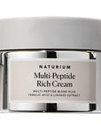 Naturium Multi-Peptide Rich Cream, Hydrating & Nourishing to Help Appearance of Fine Lines & Wrinkles, Vegan & Cruelty-Free, 1.7 oz