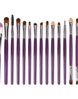 UCANBE Spotlight Eyeshadow Palette + 15 PCS Eye Brushes Makeup Set, Professional 40 Color Matte Shimmer Glitter Eye Shadow Pallet Highly Pigmented Waterproof Long Lasting Make up Pallete