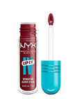 NYX PROFESSIONAL MAKEUP Lip IV Hydrating Glossy Lip Stain with 12HR Hydration - Blush Rush (Pink)
