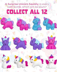 Unicorn Bath Bombs for Girls with Surprise Toys Inside (6 Pack) - Large Bubble Bomb for Kids, Gentle and Safe, Made in USA, Fizzies, Fruity Scents, Won't Stain Tub - Ideal Gift by Two Sisters