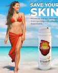 All-in-One AfterBurn Tan Recovery Lotion – Doctor-Formulated Aftersun Lotion w/ Natural Ingredients & 14 Essential Oils for All Ages – After Sun Care Lotion for Deep Hydration & Peeling Minimization