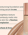 M. Asam MAGIC FINISH Supercharge Serum Foundation Cool Honey (1.01 Fl Oz) - Moisturizing Make Up & Firming Face Serum In One, Anti-aging CC Cream With Optimal Coverage & Hyaluronic Acid