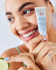 First Aid Beauty - Hydrating Eye Cream with Hyaluronic Acid, Nourishing Eye Cream that Provides 24 hours of Hydration, Helps Smooth Fine Lines, Wrinkles & Puffiness, Safe for Sensitive Skin, 0.5 oz