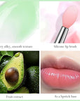 2Pc Jelly Lip Mask Overnight,Fruity Avocado Collagen-Avocado