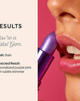 Winky Lux Glimmer Balm, pH Lip Balm, Color Changing Lipstick and Tinted, Vegan & Cruelty Free Lip Balm, Hydrate & Plump, Sheer Purple Pink Lipstick, Amethyst