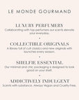 Le Monde Gourmand Pêche Délicieuse - Eau de Parfum – 1 fl oz (30 ml) - Peach, Vanilla, Caramel, Rose Perfume Notes