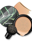 AWCCXMYM CC Cream Cushion Foundation Full Coverage Foundation 03#Medium Deep