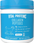 Vital Proteins Collagen Peptides Powder Supplement for Skin Hair Nail Joint Health or Support - Hydrolyzed Collagen - Unflavored, 7 Servings