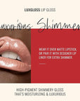 Runway Rogue LuxGloss Lip Gloss, High-Pigment Shimmery Pale-Nude Lip Gloss, ‘Photo Filter’