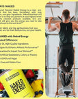 Naked Fruit Punch Naked Energy - Clean Pre Workout Supplement for Men and Women, Vegan Friendly, No Added Sweeteners, Colors Or Flavors - 30 Servings