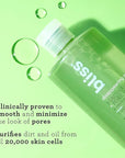 Bliss Disappearing Act Niacinamide Toner - 10 Fl Oz - Pore Vanish Complex - Purifies and Minimizes Pores - Alcohol-Free Face Toner - Clean - Vegan & Cruelty Free
