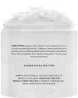 Brooklyn Botany Coconut Milk Body Scrub - Moisturizing and Exfoliating Body, Face, Hand, Foot Scrub - Fights Stretch Marks, Fine Lines, Wrinkles - Great Gifts for Women & Men - 10 oz