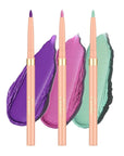 Oulac Waterproof Lipliner Pencil Set - Smooth and Creamy, Retractable Lip Makeup for Precision Application, Vegan & Cruelty-Free, 08+11+LL09
