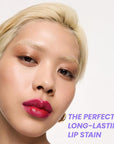 Wonderskin Wonder Blading Lip Stain Peel Off and Reveal Kit - Long Lasting, Waterproof Pink Lip Tint, Transfer Proof Natural Makeup Stain Kit (Neon Rose)