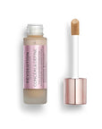 Makeup Revolution Conceal & Define Foundation, Cream Foundation Cruelty-Free, F8, 23ml