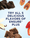 Ensure Plus Butter Pecan Nutrition Shake, Meal Replacement Shake, 24 Pack