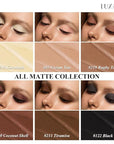 Brown Eyeshadow Stick Makeup 6PCS Set, Neutral Eyeshadow Palette Matte Cream Eye Shadow Eyeliner Brightener Pencil Crayon - BROWN CASHMERE
