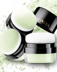 Setting Powder Lightweight Loose Powder Finishing Powder Long-Lasting Green/Translucent)-3 Boxes