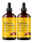 Botanic Hearth 100% Pure Batana Oil For Hair Growth | Infused with Batana Kemel Oil | Hair Oil Repairs Dry Damaged Hair, Strengthening, Healthier - Hair Tonic, 4.0 fl oz (pack of 2)