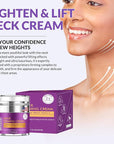 Advanced Neck Firming Cream – 3% Retinol & Hyaluronic Acid for Wrinkle Reduction, Lifting & Skin Tightening – Anti-Aging Moisturizer for Face, Neck & Décolleté – Deep Hydration, 1.7 FL OZ