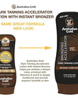 2 Pack Dark Tanning Accelerator Lotion with Bronzer