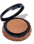 LAURA GELLER NEW YORK Baked Double Take Powder Foundation - Toffee - Buildable Medium to Full Coverage - Matte Finish