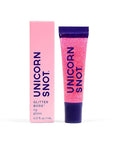 UNICORN SNOT Holographic Glitter Lip Gloss | Sparkly & Shimmer Lips for Christmas Glitter Makeup | Stocking Stuffers for Holiday Gift | Vegan & Cruelty Free 0.37 fl oz (Flamingo/Holographic Pink)
