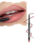 Runway Rogue Designer Liner Lip Pencil, Matte Soft Pink-Mauve Lip Liner Pencil and Lip Liner Sharpener, ‘A List’