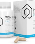Mind Lab Pro® Universal Nootropic™ Brain Booster Supplement for Focus, Memory, Clarity, Energy - 60 Capsules - Plant-Based, Naturally Sourced Memory Vitamins for Better Brain Health