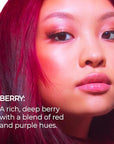 XMONDO Color Berry Mask – Semi-Permanent Berry Dye with Bond Booster & Hyaluronic Acid, 8 oz