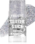 Silvery Face and Body Glitter Stick for Sparkling Makeup, Hair Glitter Accessories for Women, Highlighting Stick for Fairy Dust Makeup, Cheerful Face Glitter for Festive Parties and Carnivals
