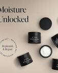 Dime Beauty Moisture Set - Includes Dewy Day Cream + Restorative Night Cream (50 ml Each)